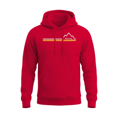 Heavenly Ski Resort Unisex Hoodie - Red