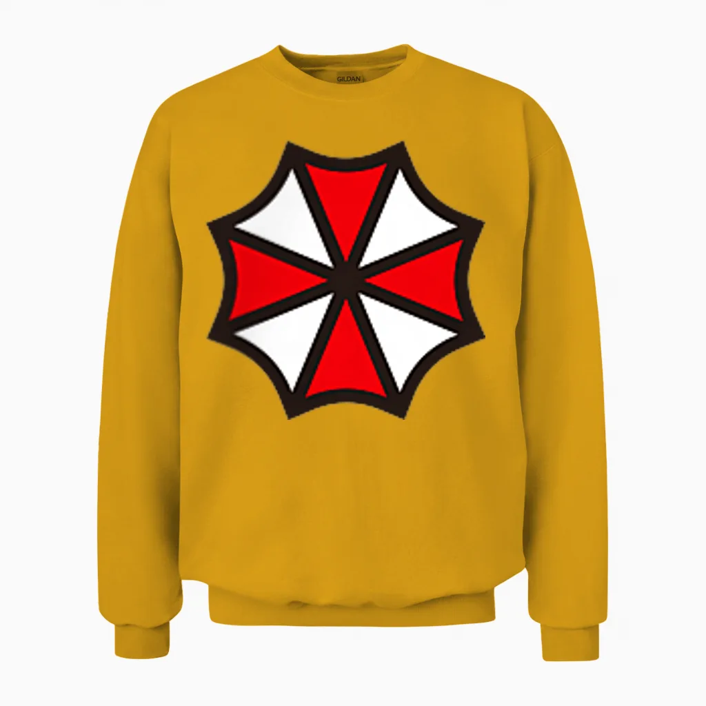 Resident Evil Umbrella Unisex Sweatshirt in Gold