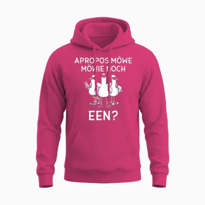 Apropos Möwe Möwie Noch Een Norddeutschland Plattdeutsch Unisex Hoodie - Heliconia