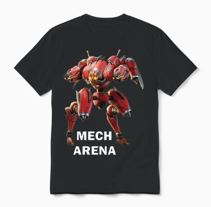 Mech Arena Unisex T-Shirt in Black