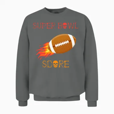 Super Bowl Score Unisex Sweatshirt - Graphite Heather