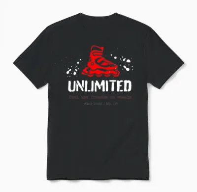 Design for Extreme Sports Lovers Unisex T-Shirt - Black