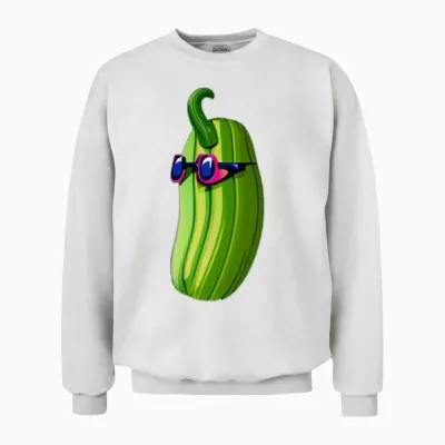 Rockabilly Chini Unisex Sweatshirt - White
