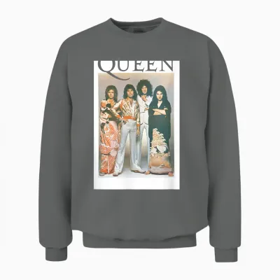 Königin Polaroid Unisex Sweatshirt - Graphite Heather