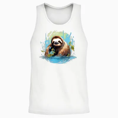 Hump Day Funny Unisex Tank Top - White