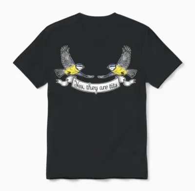 Funny Tits Unisex T-Shirt - Black