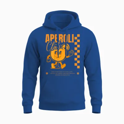 Aperoli Club Holy Spritz Aperölchen Spritztour Team Back Unisex Hoodie - Royal