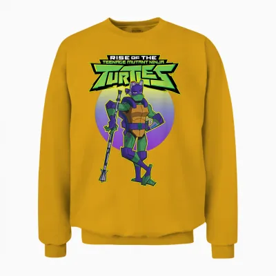 Donatello - Casual Style - Rise Unisex Sweatshirt - Gold