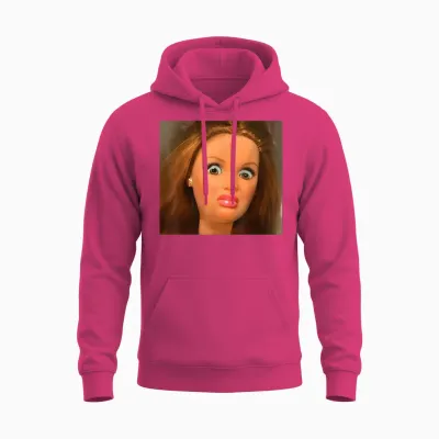 Disgusting Doll Meme Unisex Hoodie - Heliconia