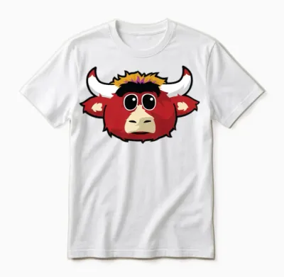 Benny the Bull Unisex T-Shirt - White