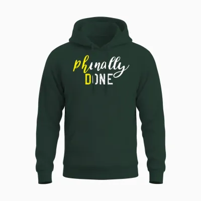 Phd Graduation Quotes Nature Unisex Hoodie - Forest