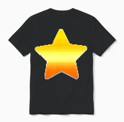 Retro Style 80s-90s. Unisex T-Shirt - Black