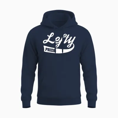 Lefty Pride Unisex Hoodie - Navy