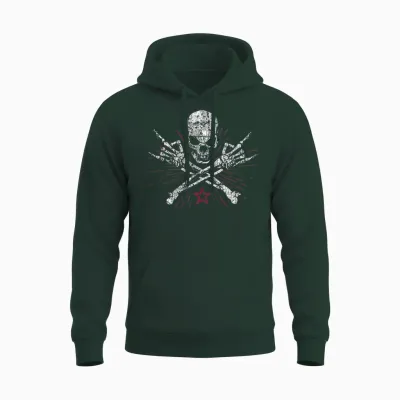 Generation X – Schon Hart, Bevor Ihr Weicheier Geboren Wart T-Shirt, Black, S Unisex Hoodie - Forest