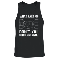 Funny Basketball Coach for Men Women Tactic Diagra Unisex Tank Top - Black – 2