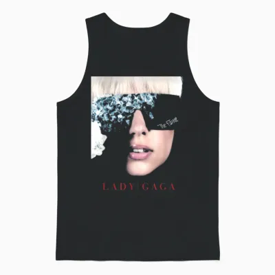 Official Lady Gaga the Fame Unisex Tank Top - Black