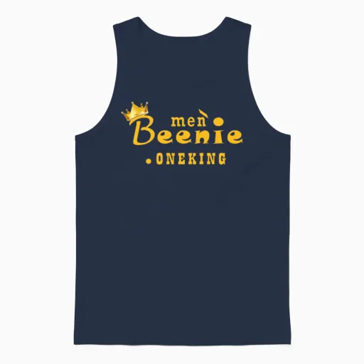 Jamaica Win Beenie Man Verzuz Unisex Tank Top in Navy