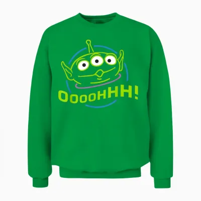 Disney Pixar Toy Story Alien Unisex Sweatshirt - Irish Green