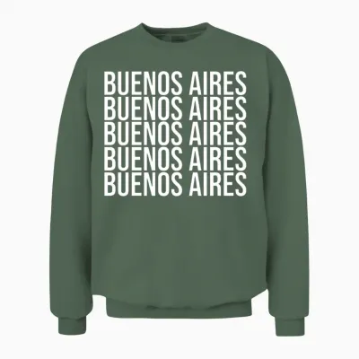Bestseller Buenos Aires City Premium Gift Brazil Unisex Sweatshirt - Military Green