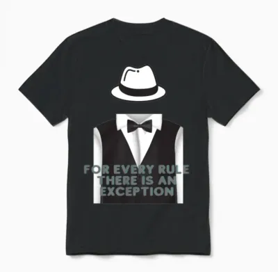 The Blacklist Raymond Reddington Quote for Every Unisex T-Shirt - Black