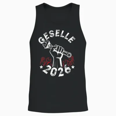 Geselle 2026 Passed Companion Test Unisex Tank Top - Black