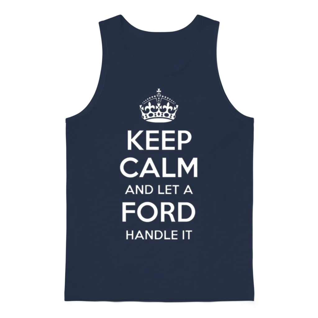 Ford Funny Surname Family Tree Birthday Reunion Gi Unisex Tank Top - Navy