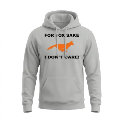 Fox Unisex Hoodie - Ash