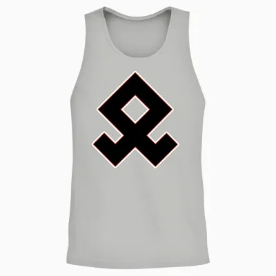 Odal Rune Unisex Tank Top - Ash