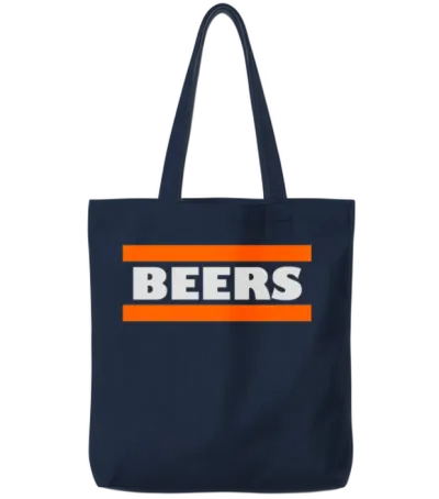 Beers Tote Bags - Navy