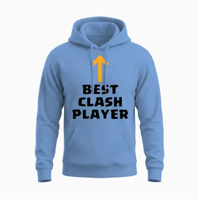 Clash of Clans Best Clash Unisex Hoodie - Carolina Blue