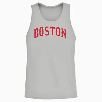 Boston - Throwback Design - Classic Unisex Tank Top - Ash