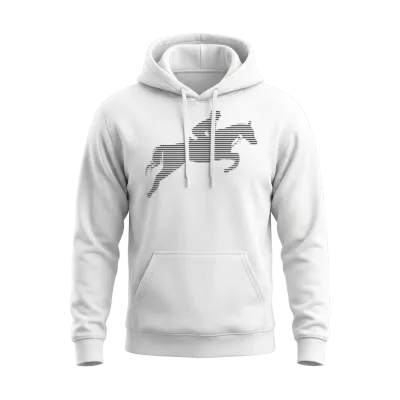 Ride Horses Unisex Hoodie - White