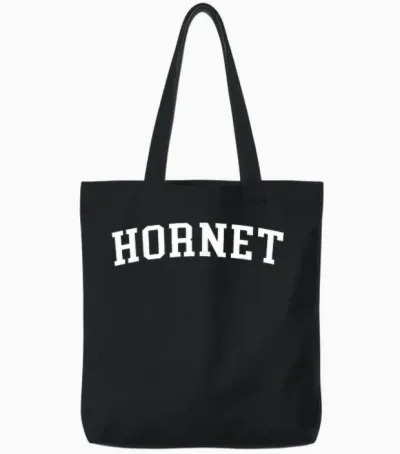 Hornet Tote Bags - Black