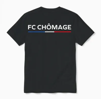Funny Unemployed Fc Unemployment Unisex T-Shirt - Black