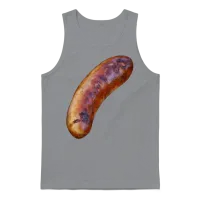 Sausage Unisex Tank Top - Sport Grey – 1