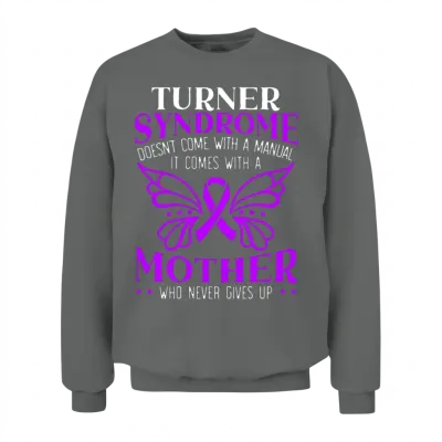 Turner Syndrome Support Turner Syndrome Awareness Unisex Sweatshirt - Graphite Heather