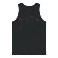 Fueled by Caffeine Sarcasm and Inappropriate Unisex Tank Top - Black – 1