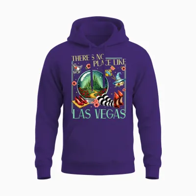 Yellow Brick Road Tee Wicked off to See Wizard Men Women Kid Unisex Hoodie - Purple