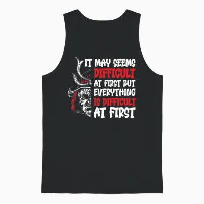 Japan Aikido Judo Japanese Unisex Tank Top - Black