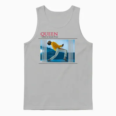 Königin Ich Will Mich Befreien Unisex Tank Top - Ash