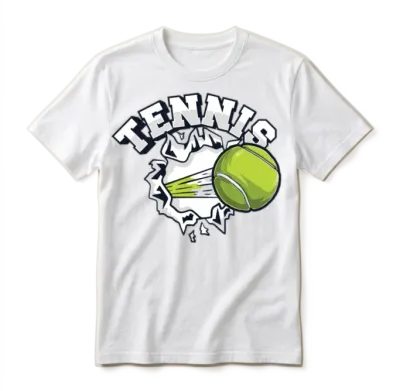 Tennis Professional Lover Player Trainer Tennis Unisex T-Shirt - White