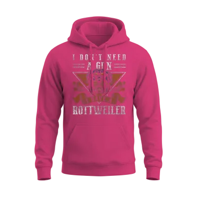 Pedigree Dog Loyal Mistresses Dog School Unisex Hoodie - Heliconia