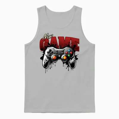 'new Game' Gaming Gd Unisex Tank Top - Ash