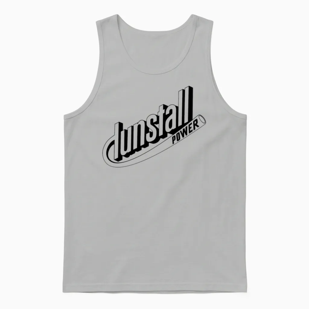Paul Dunstall Cafe Racer Unisex Tank Top in Ash