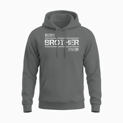 Best Brother Ever Unisex Hoodie - Graphite Heather
