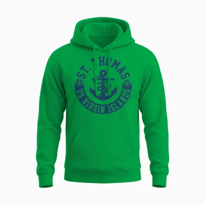 Saint Thomas Unisex Hoodie - Irish Green