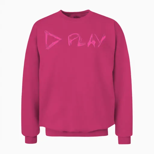 Ed Sheeran Play Unisex Sweatshirt in Heliconia