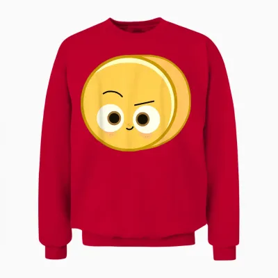 Cute Good Egg Teacher Halloween Costume Group the Big Cheese Unisex Sweatshirt - Red