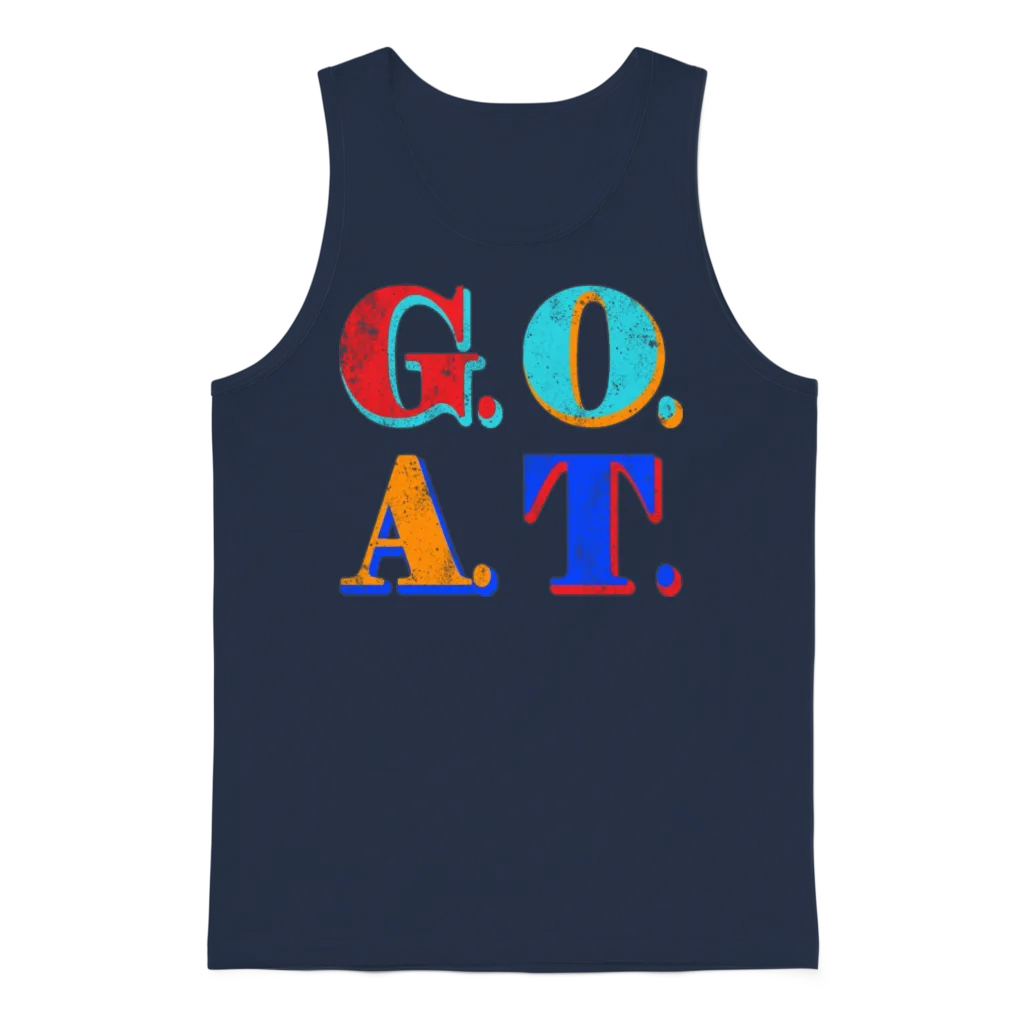 G.o.a.t. Unisex Tank Top - Navy