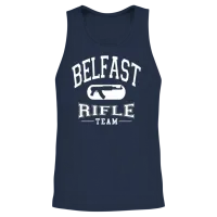 Belfast Rifle Team Unisex Tank Top - Navy – 2